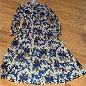 Sandro printed maxi dress